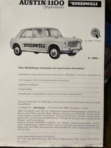 Austin 1100 Speedwell